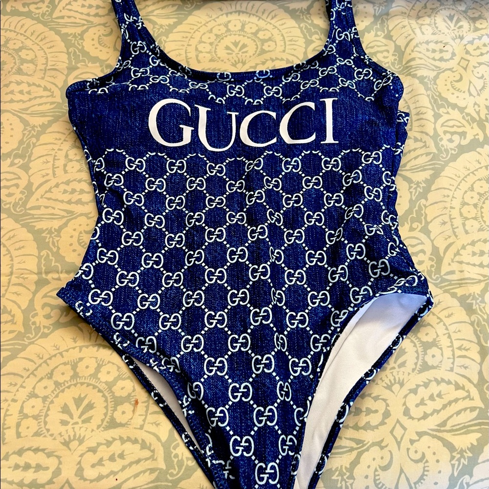 Selling a brand new bathing suit with tags.